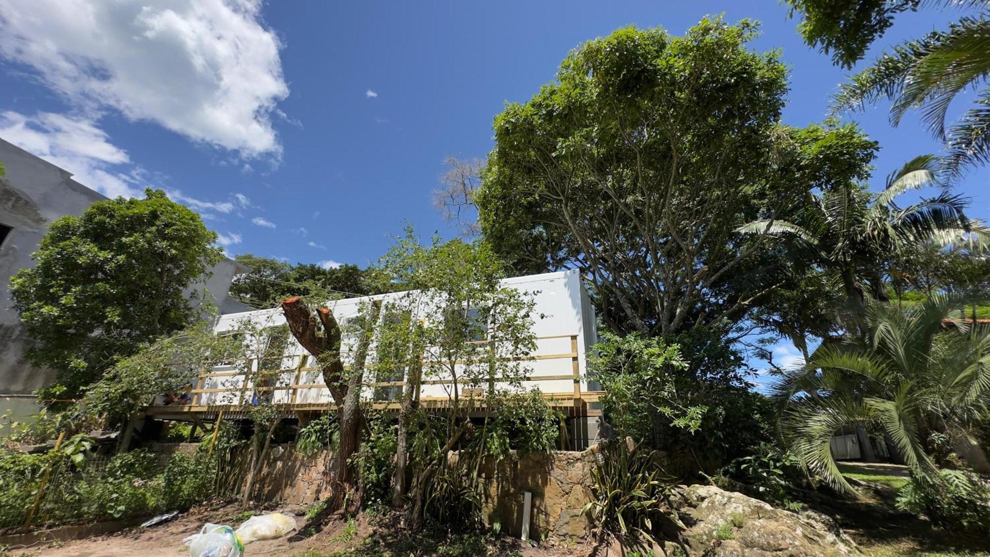 kitnet em Florianópolis Vila Exterior foto